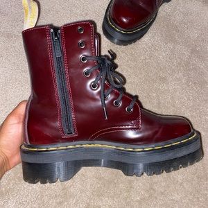 Dr. Martens Vegan Jadon II Platform 8-Eye Boot